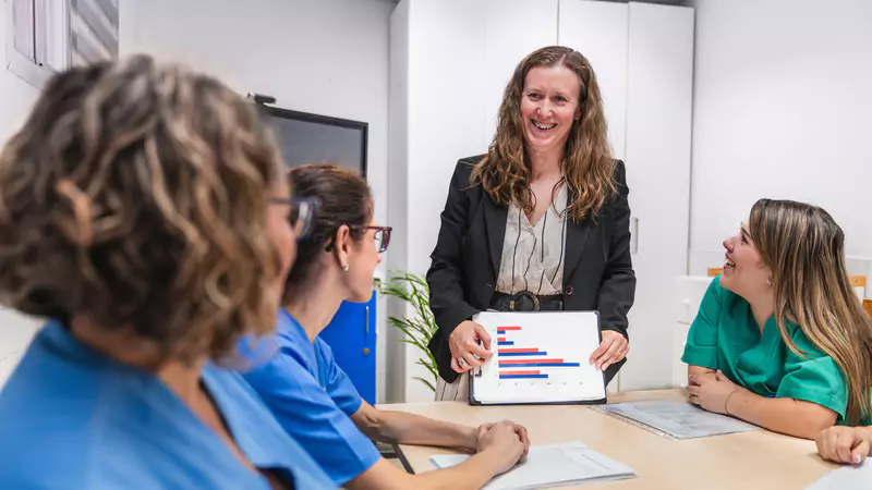 nurse-team-discussing-legal-nurse-consulting-opportunities-with-presentation